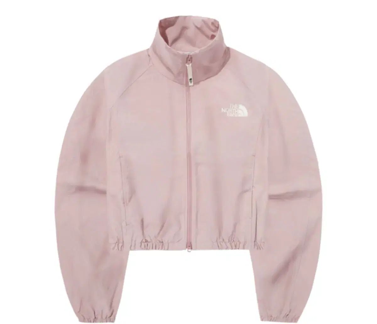THE NORTH FACE ザノースフェイス ホワイト ラベル オール クロップド ウィンドブレーカー ペイルピンク large₍ラージ)