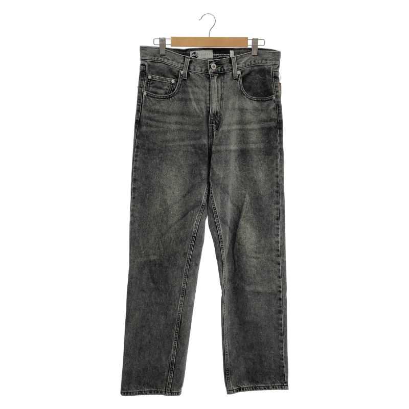 【中古】LEVI'S シルバータブ デニムパンツ ルーズフィット W30 L32 ブラック リーバイス[92]