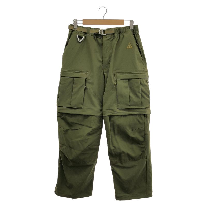 【中古】NIKE ACG BURMA ロードパンツ L カーキ ナイキ エーシージー[92]
