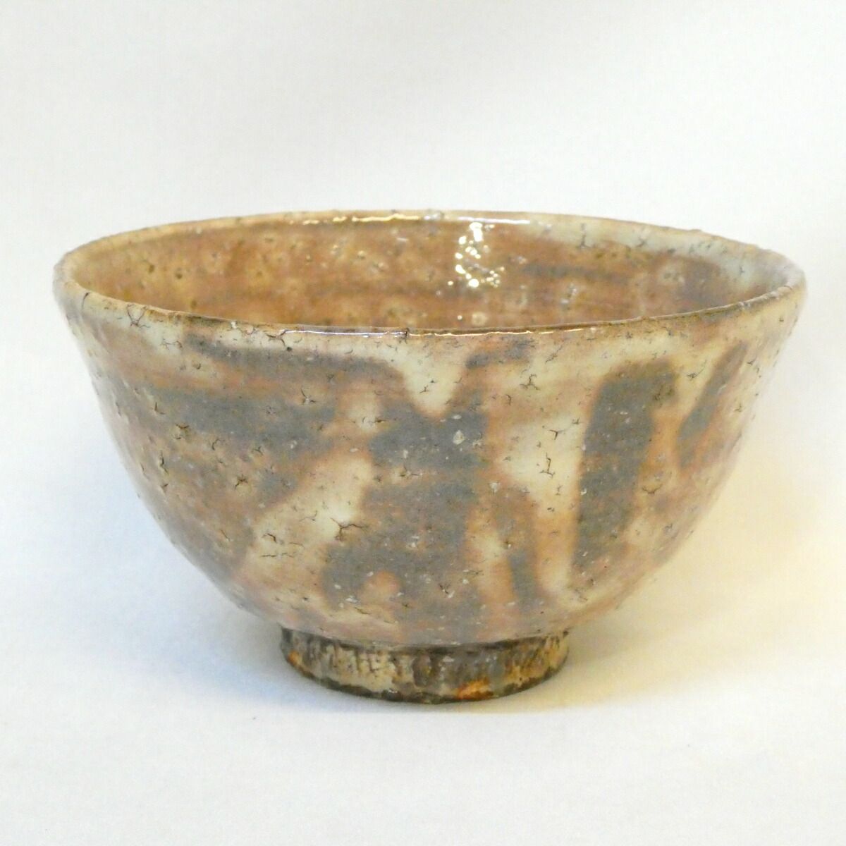 萩の名工】田原謙次（十三代陶兵衛）作 萩焼 茶碗 高級茶道具【中古 美