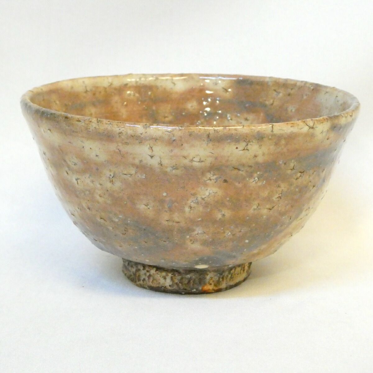 萩の名工】田原謙次（十三代陶兵衛）作 萩焼 茶碗 高級茶道具【中古 美
