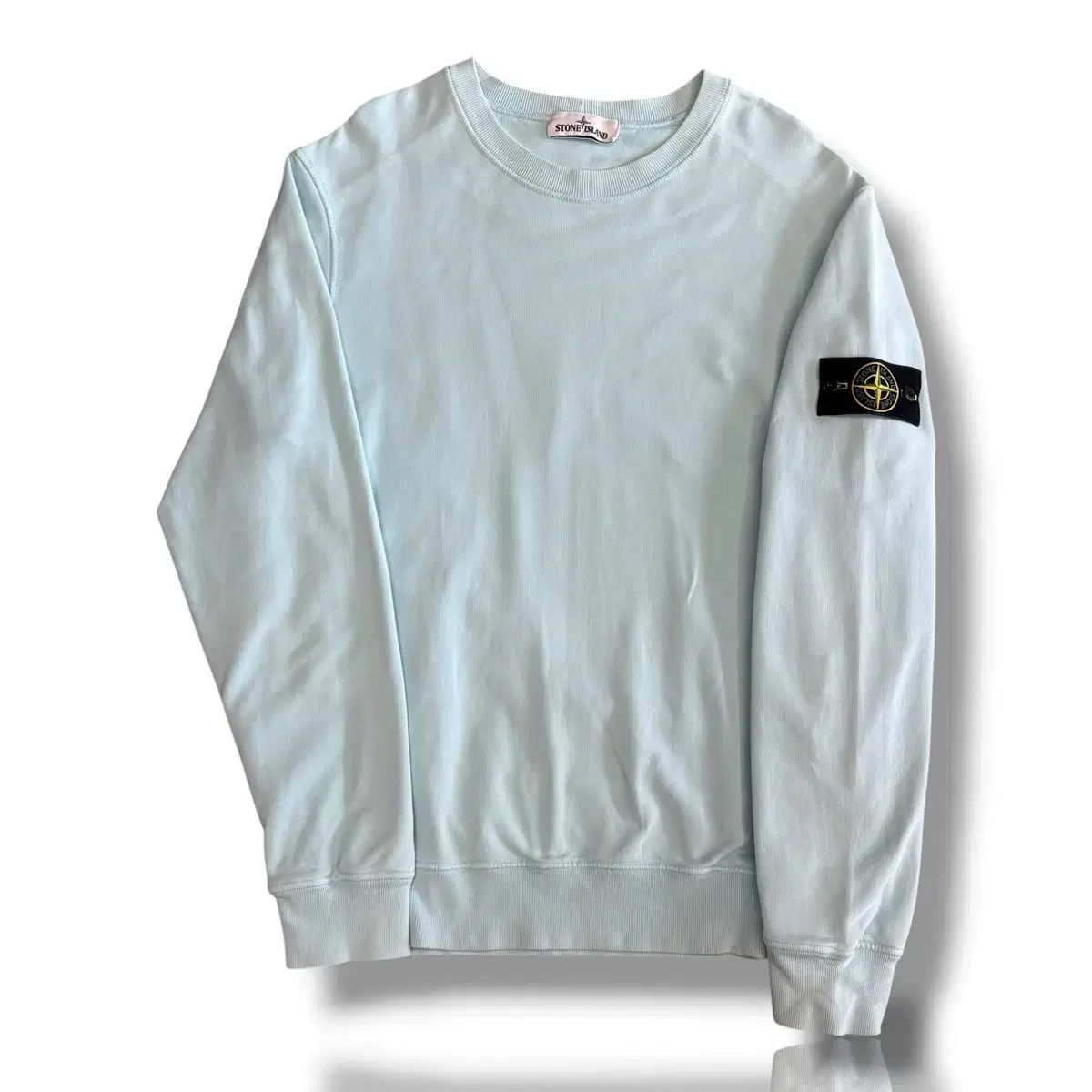 正規品認証 STONE ISLAND L スウェット ライトブルー