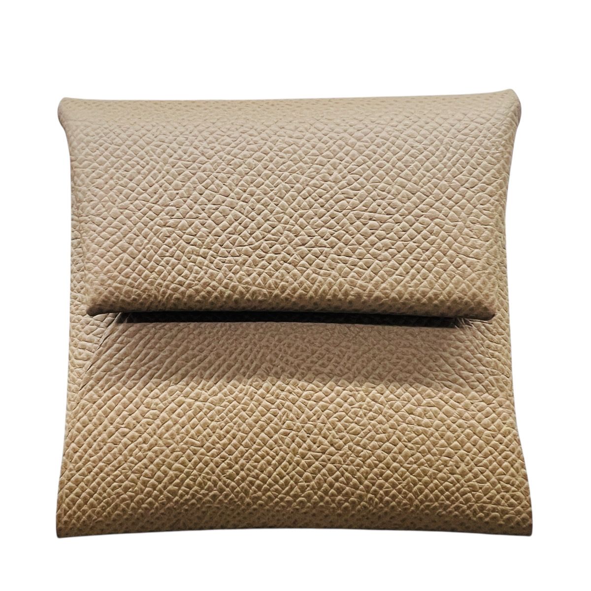 ≪美品≫エルメス バスティア エトゥープ ヴォーエプソン D刻印 箱付 HERMES 未使用品 エルメス バスティア ヴォーエプソン エトゥープ
