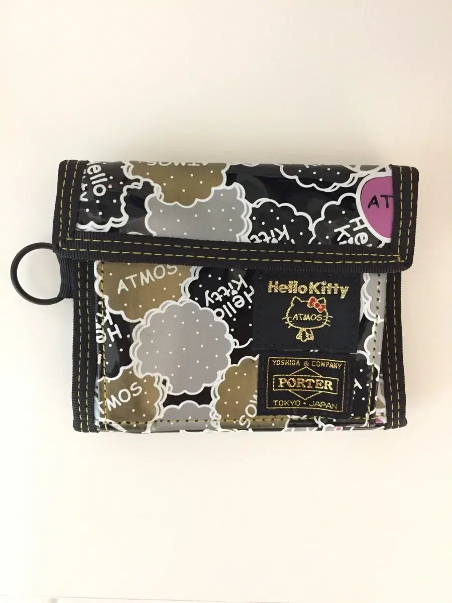 PORTER x ATMOS x HELLO KITTY 二つ折り財布
