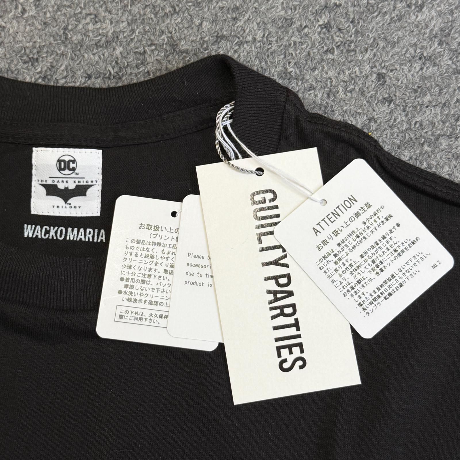 未使用 WACKO MARIA 25SS THE DARK KNIGHT TRILOGY / T-SHIRT