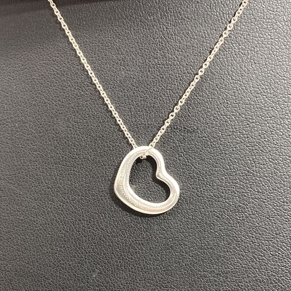 ティファニー Tiffany&Co. オープンハート ネックレス スターリング 