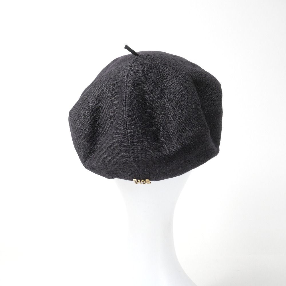 □美品□Christian Dior クリスチャンディオール ベレー帽 サイズU