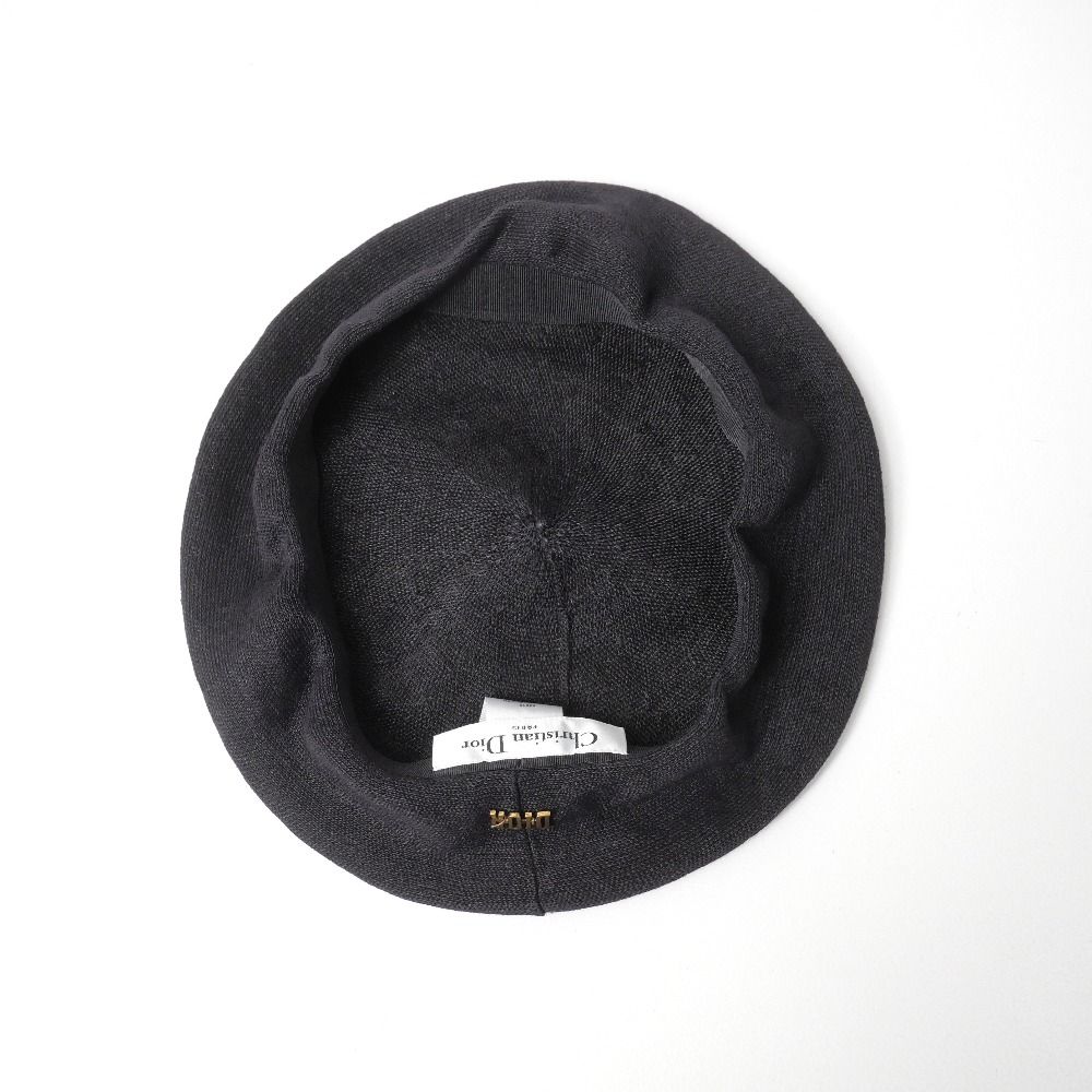 □美品□Christian Dior クリスチャンディオール ベレー帽 サイズU