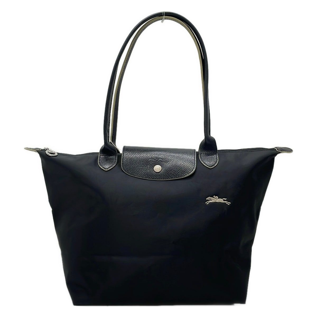 LONGCHAMP(ロンシャン) ショルダーバッグ ル・プリアージュクラブ 黒 折りたたみ レザー