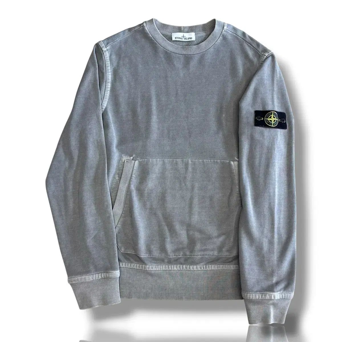正規品認証 STONE ISLAND ストーンアイランド XL ガーメント ダイング スウェット グレー