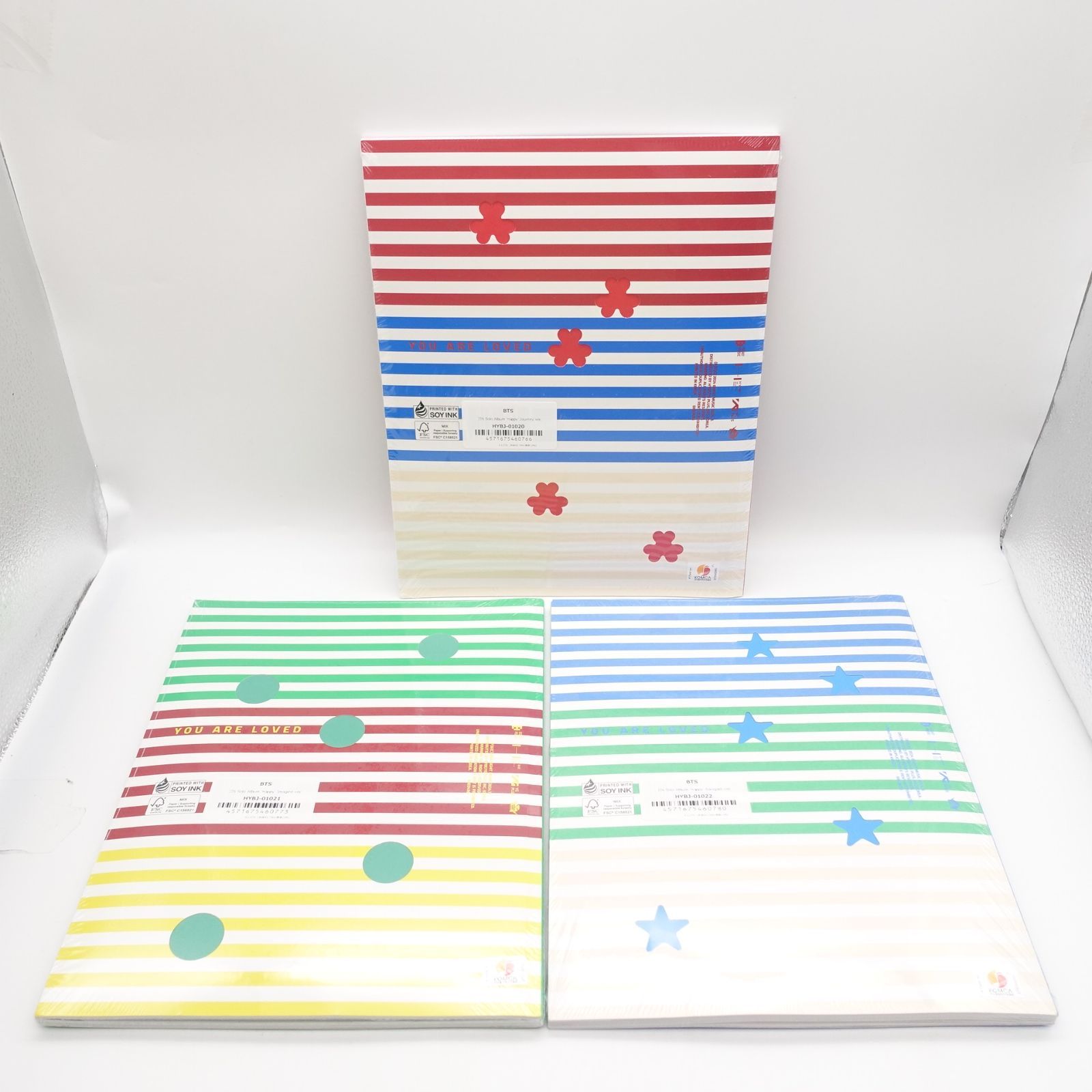 BTS ジン Happy 3形態 ECHO Ⅰ CD ソロアルバム 未開封 ECHO Weverse