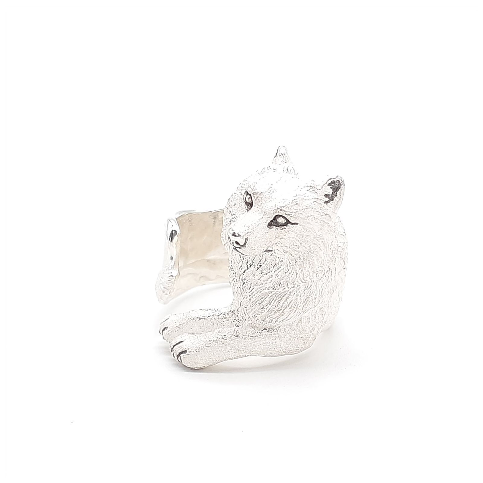 EmiriA エミリア リング シルバー SILVER オオカミ寛ぎリング White 24,750円