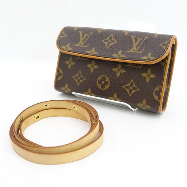 LOUIS VUITTON / ルイヴィトン ◆ポシェット・フロランティーヌ ウエスト ヒップバッグ モノグラム M51855 【バッグ/バック】【中古】