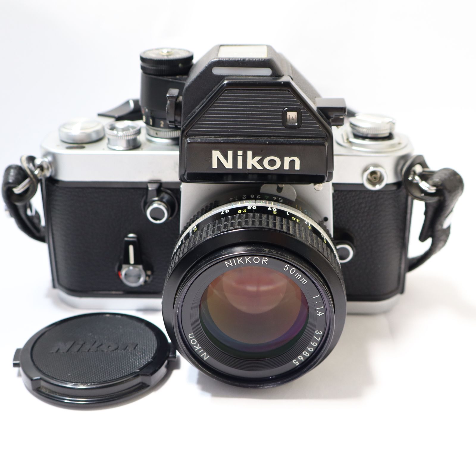 Nikon F2 フォトミックS NIKKOR 50mm F1.4 シャッターOK フィルムカメラ 一眼レフ マニュアルカメラ 純正ケース付き
