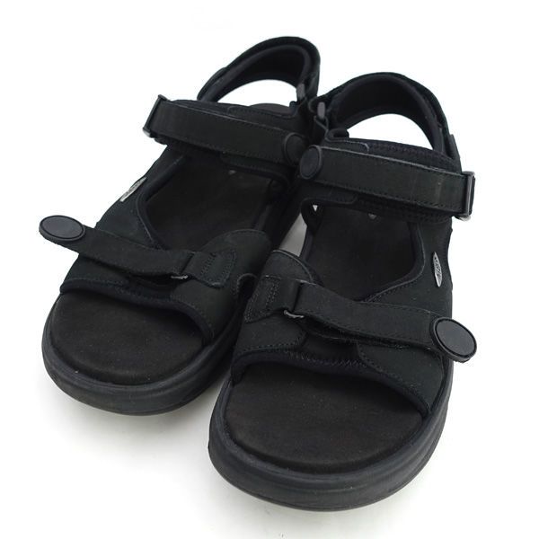 MBT ◆コンフォートサンダル/KISUMU CLASSIC/ブラック/28ｃｍ 700824-03U 【メンズ/MEN/男性/ボーイズ/紳士】【靴/クツ/シューズ/SHOES】 メンズファッション【中古】