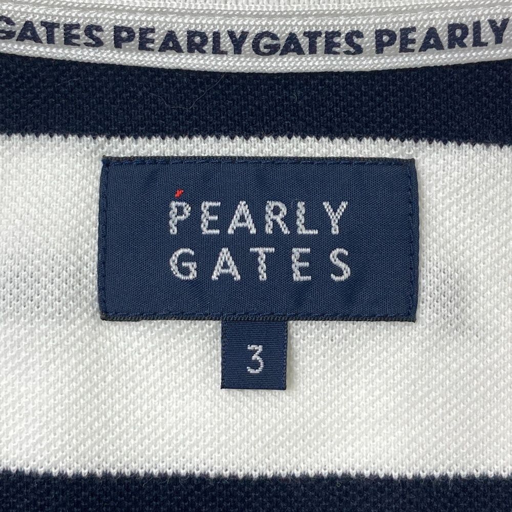 サイズ：3 PEARLY GATES パーリーゲイツ ×Disney 半袖ポロシャツ
