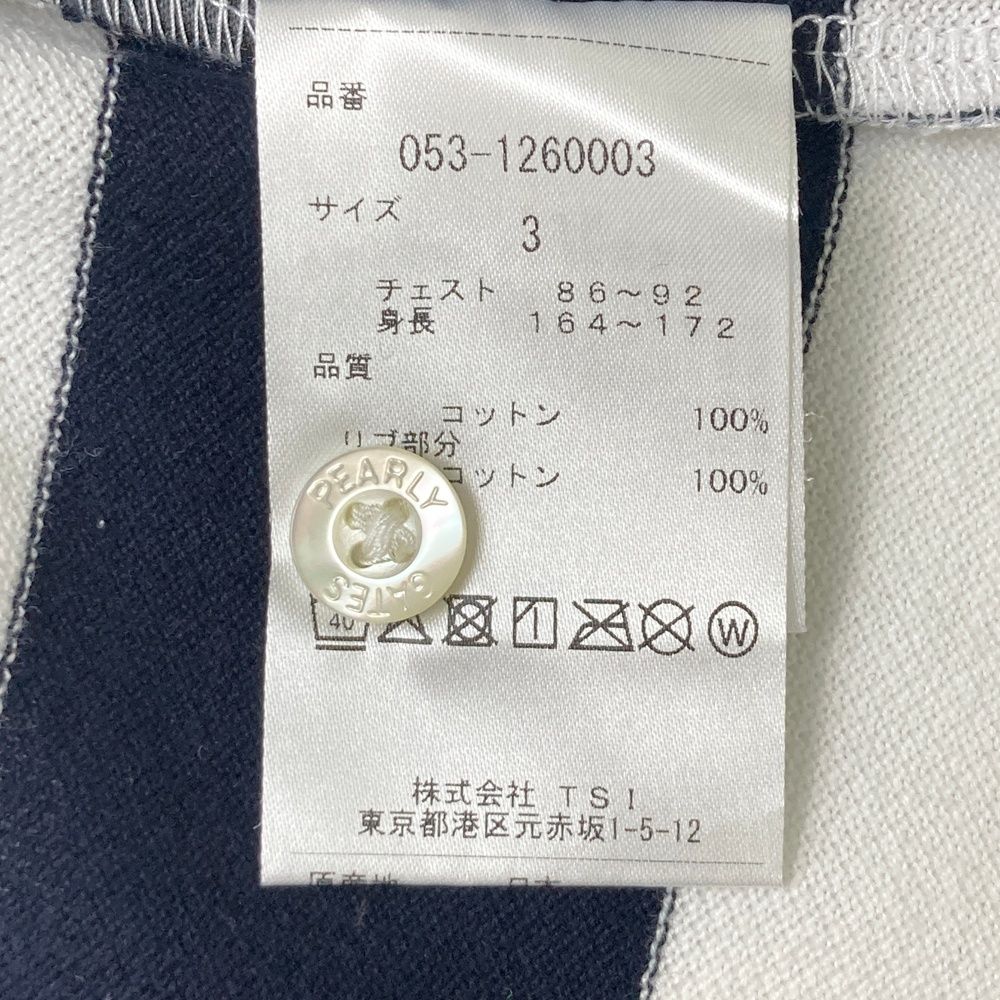 サイズ：3 PEARLY GATES パーリーゲイツ ×Disney 半袖ポロシャツ