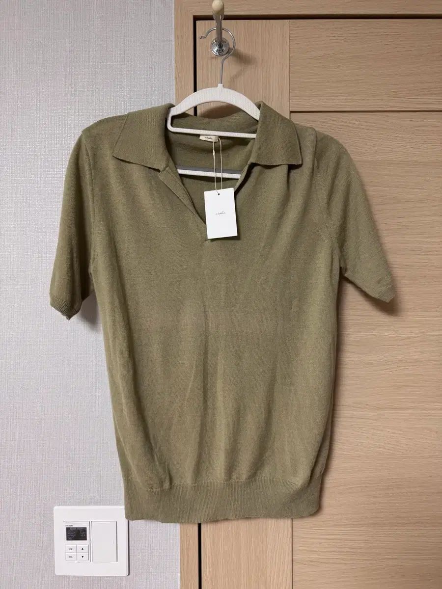 (新品) ビアプレーン 半袖 ニット