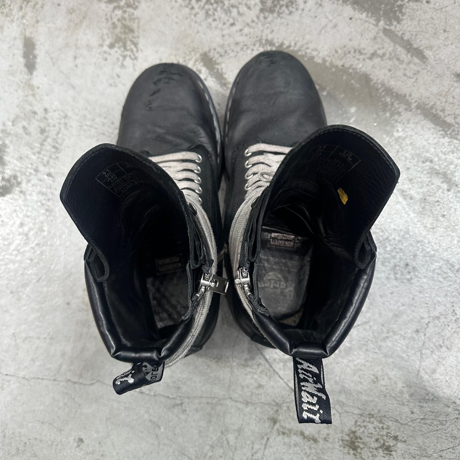 Rick Owens × Dr.Martens QUAD SOLE STEEL TOE BOOT スチールトゥ