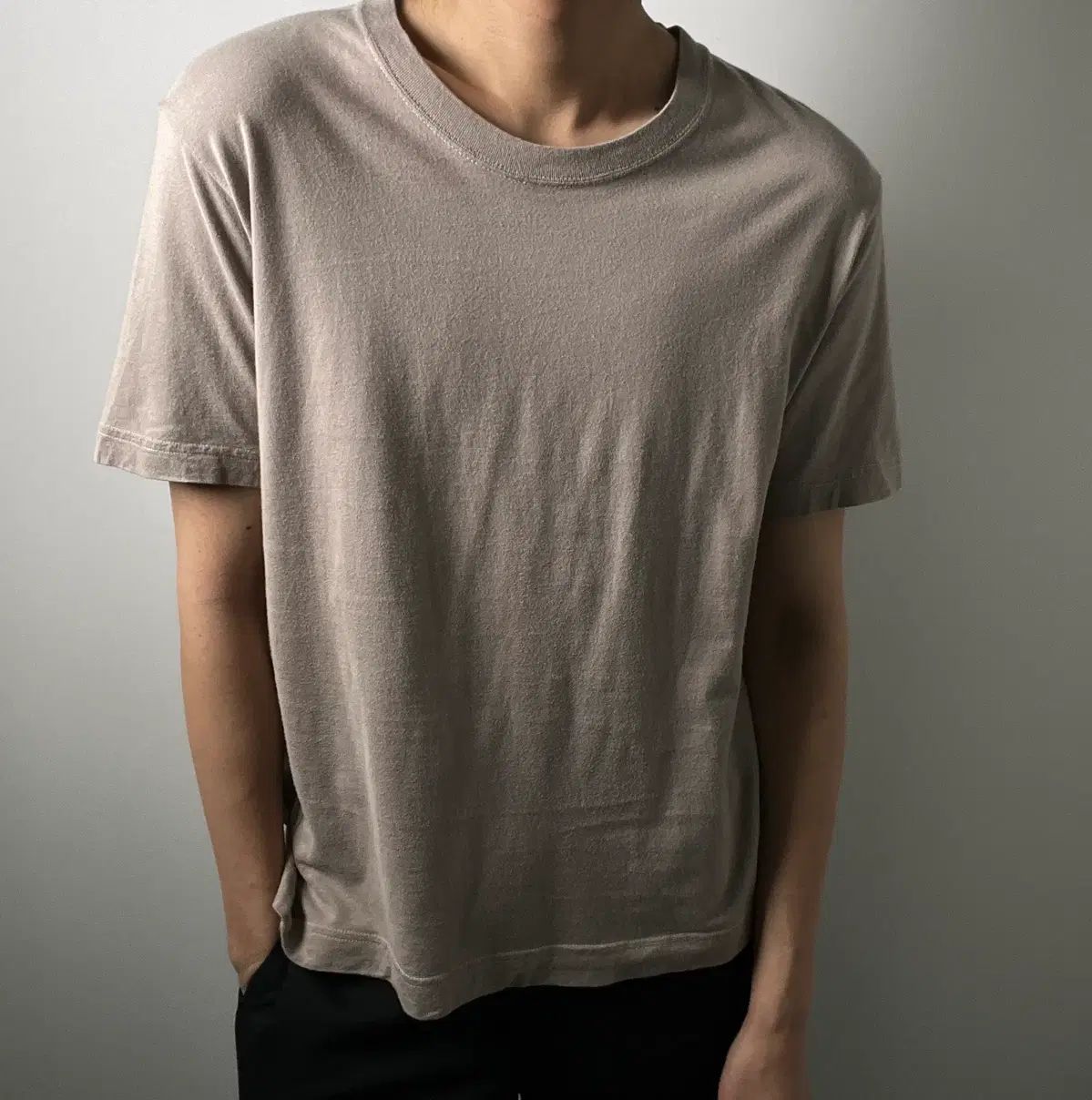 09ss ISSEY MIYAKE イッセイミヤケ マン クルーネック 半袖 Tシャツ