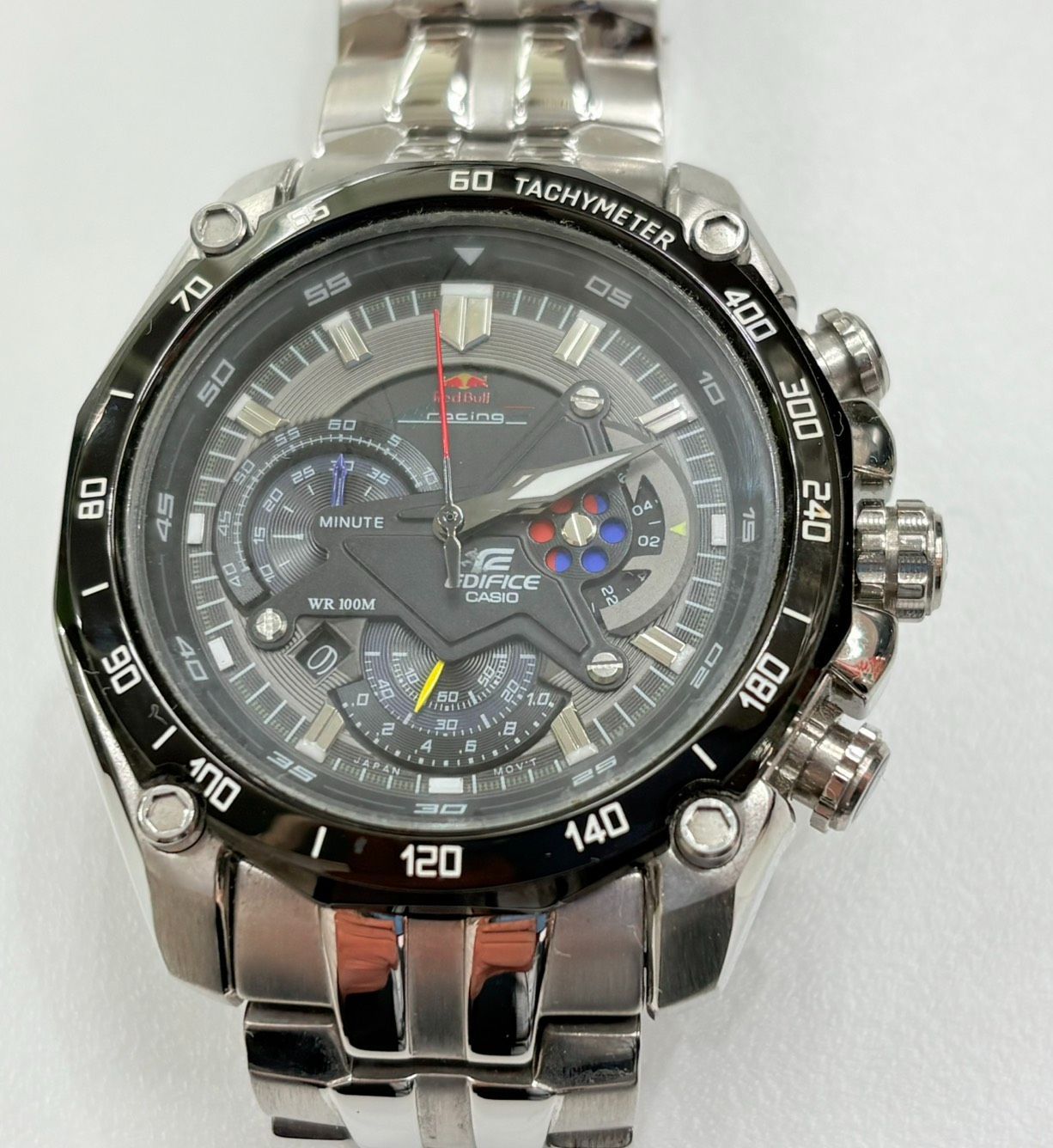 加】カシオ EDIFICE レッドブルレーシング EF-550RBSP 本体のみ 時計
