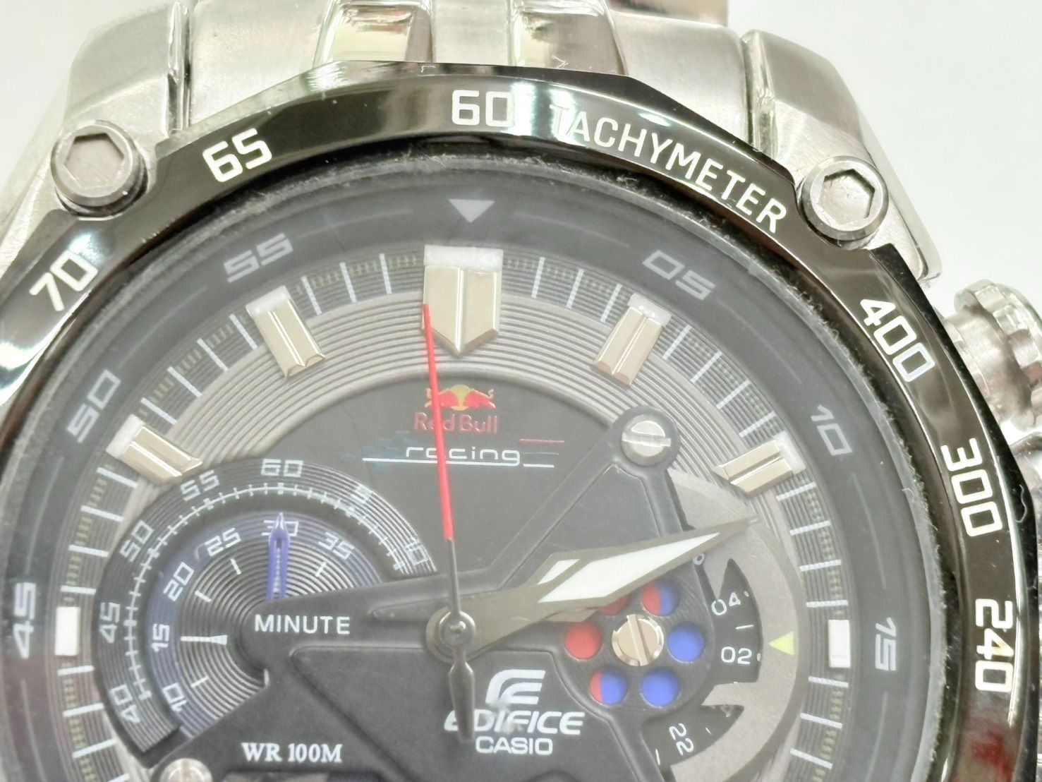 加】カシオ EDIFICE レッドブルレーシング EF-550RBSP 本体のみ 時計
