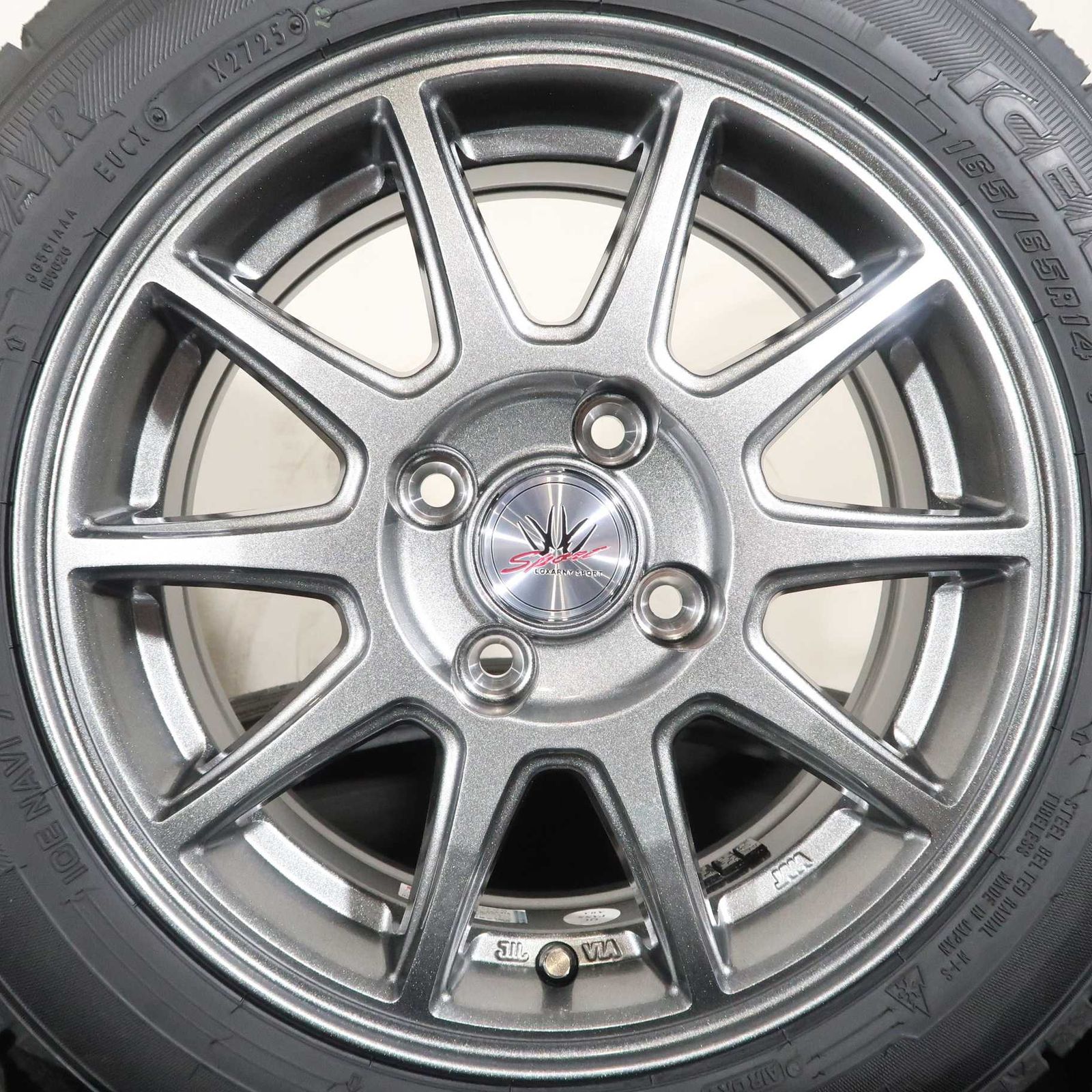 トヨタ純正 夏 165/65R14 タンク ルーミー パッソ トール ブーン ルーミー タンク パッソ トール ブーン 等 4本 社外 14インチ 5.5J+42