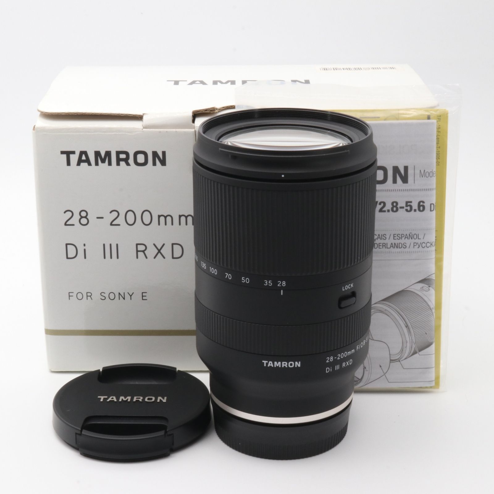 TAMRON 28-200mm F2.8-5.6 Di III RXD A071 〔SONY E マウント
