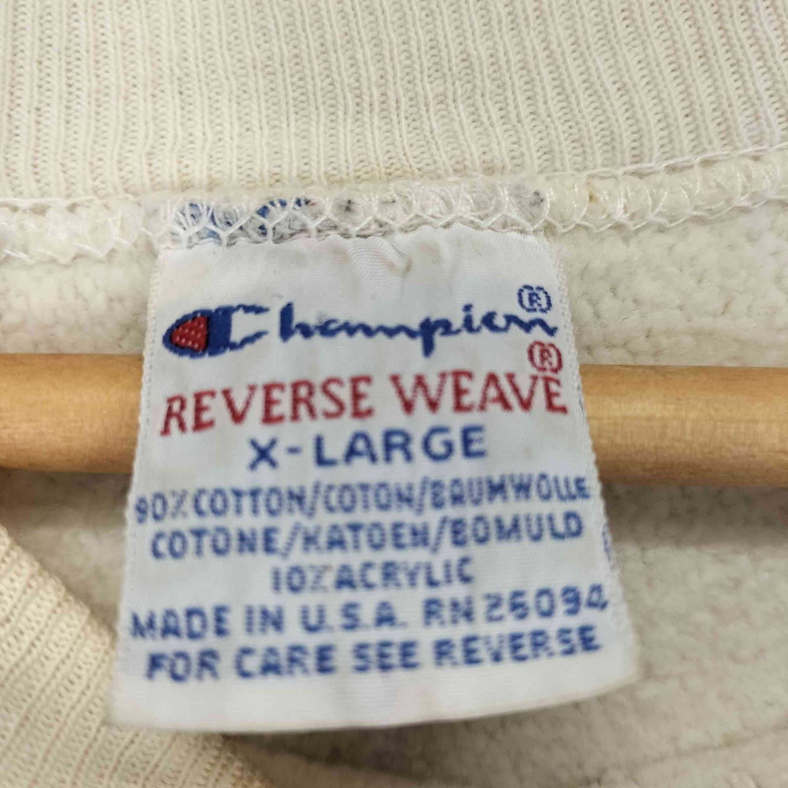 チャンピオン Champion 90s 刺繍タグ USA製 MIT フロントプリント