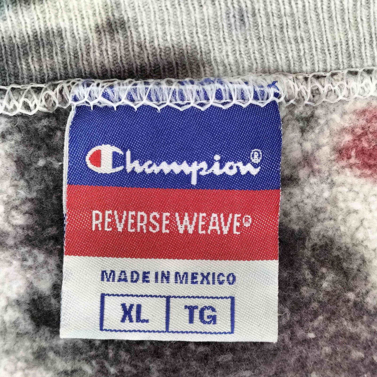 チャンピオン Champion 00S REVERSE WEAVE 企業ロゴ刺繍タイダイ染め 