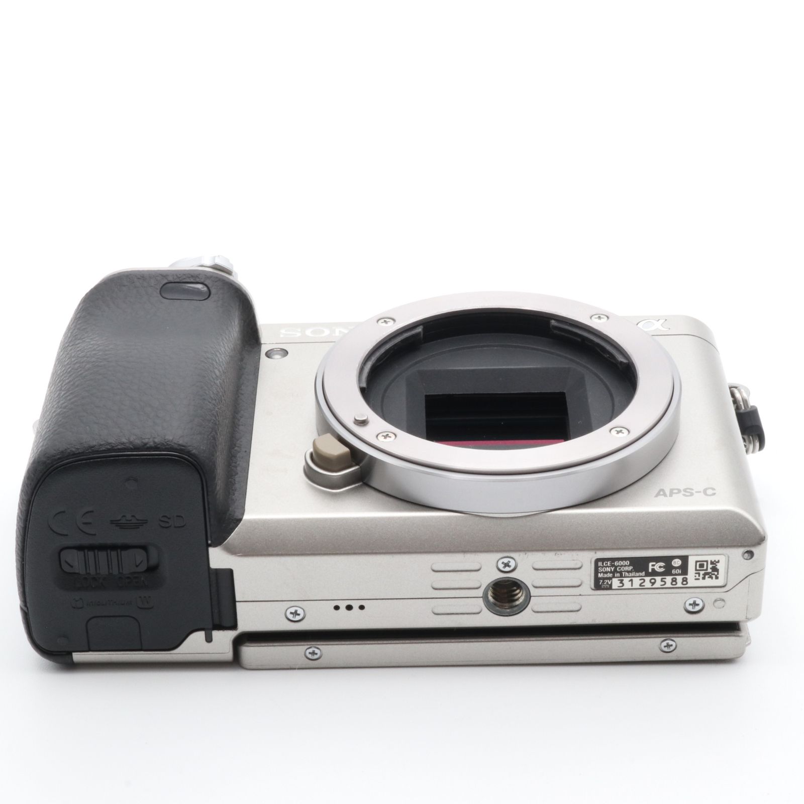 SONY α6000 ボディ シルバー ILCE-6000 〔SONY E マウント〕 - メルカリ