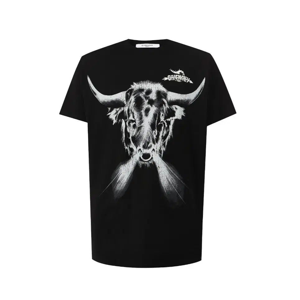 新品 ジバンシィ 牡牛座 オーバーサイズ Tシャツ ブラック BM70K73002