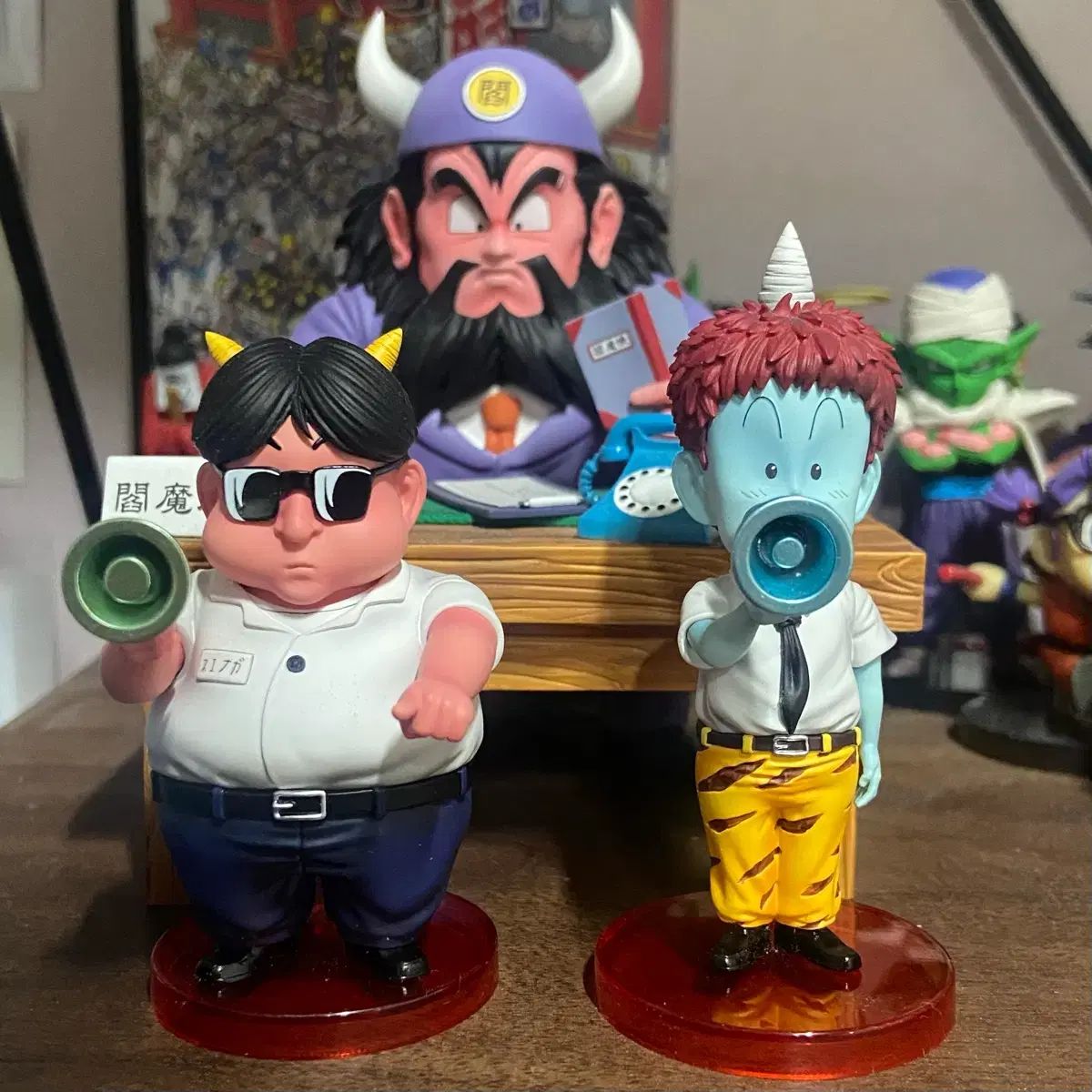 ドラゴンボール★ワールドコレクタブルフィギュア★改★閻魔さま★界王さま ドラゴンボール レジン ワールドコレクタブル フィギュア 閻魔大王