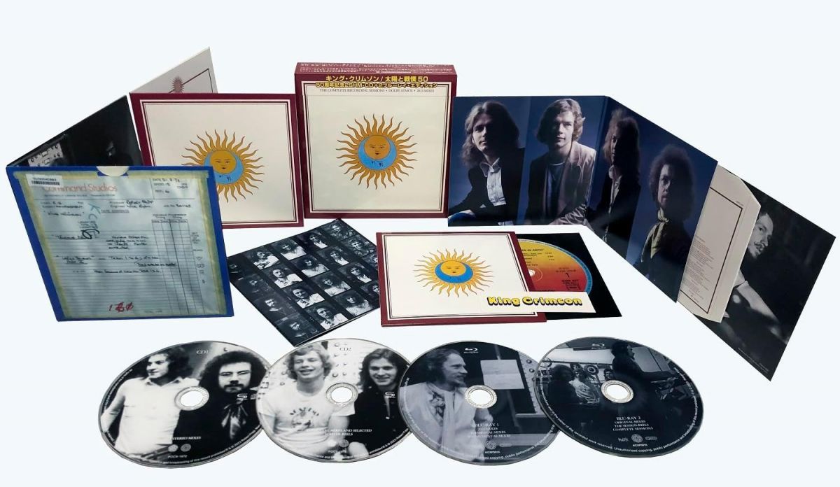 4discs CD キング・クリムゾン 太陽と戦慄 50 50周年記念2SHM-CD+2ブルーレイ・エディ POCS1972 DISCIPLINE GLOBAL MO 未開封 /00330 4discs CD キング・クリムゾン 太陽と戦慄 50 50周年記念2SHM-CD+2