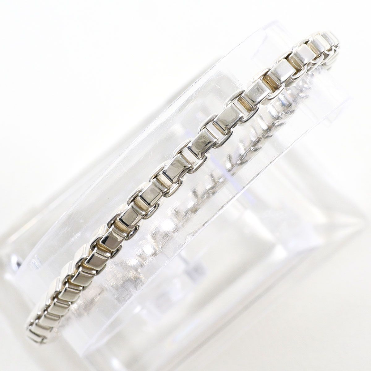 ティファニー TIFFANY&Co. ベネチアン シルバー ブレスレット 総重量約15.2g 約17.5cm
