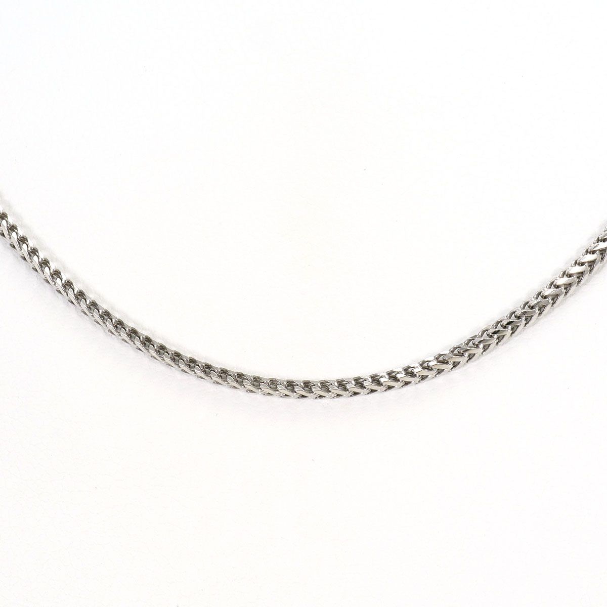 ソルーチェ K18WG ネックレス 総重量約8.5g 約45cm