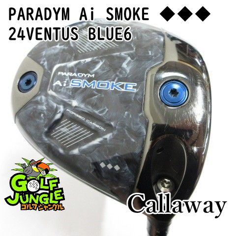 【中古】ドライバー キャロウェイ PARADYM Ai SMOKE ◆◆◆ 24VENTUS BLUE6 X 9 ドライバー カーボンシャフト おすすめ メンズ 右 [3713]