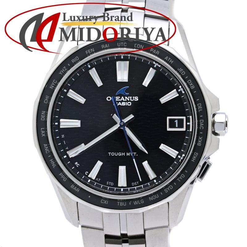 CASIO カシオ オシアナス マンタ OCW-S400-1AJF【中古】腕時計 メンズ チタン /40432