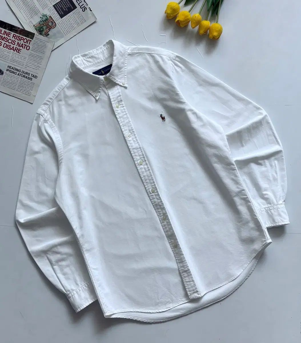 Polo ポロラルフローレン オックスフォード 白 シャツ