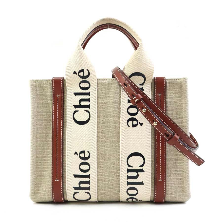 クロエ Chloe ショルダーバッグ ハンドバッグ WOODY スモール
