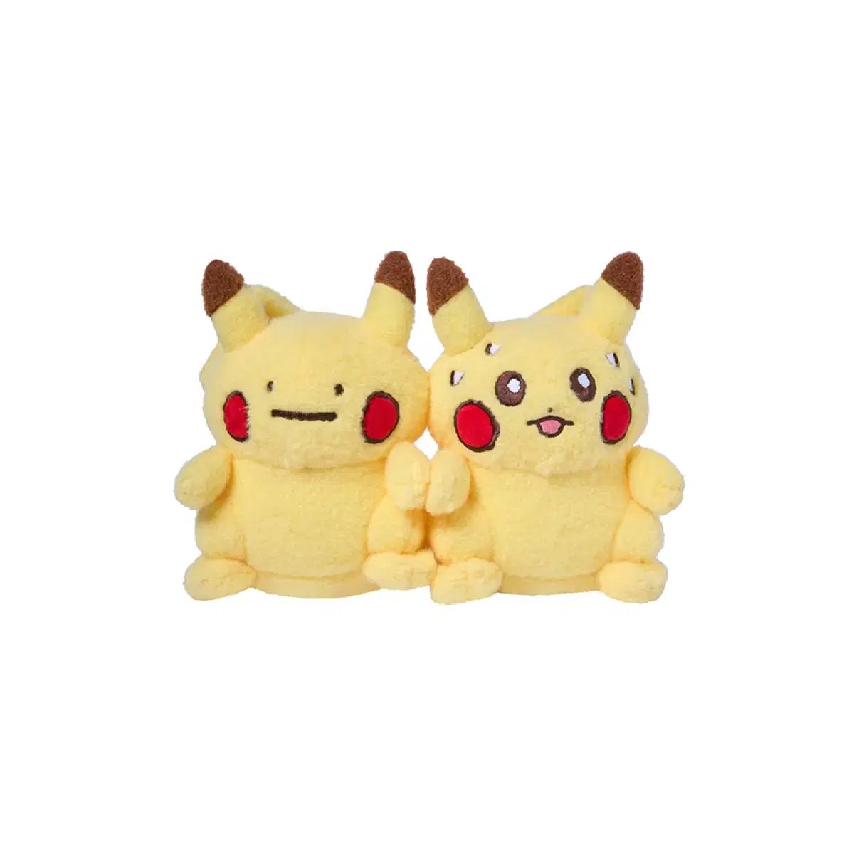 ぷにぷにメタモン Haru ピカチュウぬいぐるみ メタモンは変身中