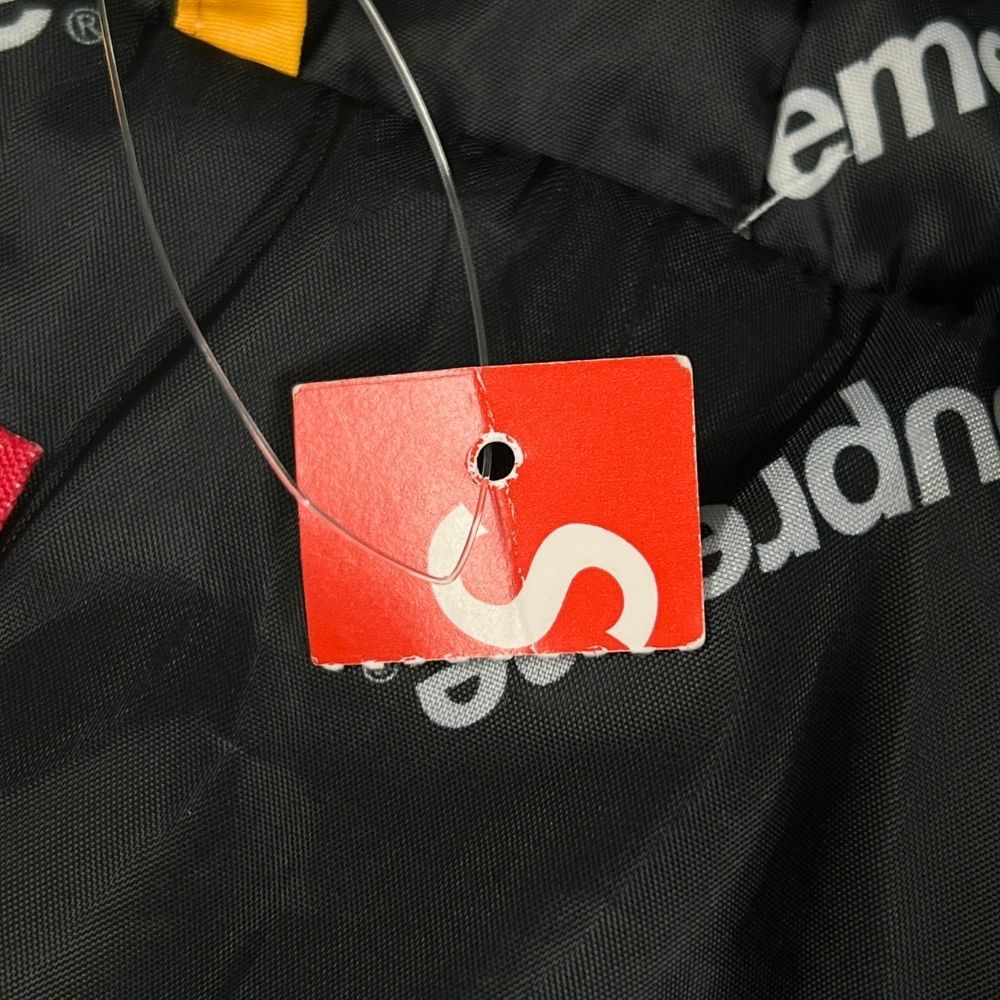 SUPREME シュプリーム 17AW Hooded Logo Half Zip Pullover Yellow