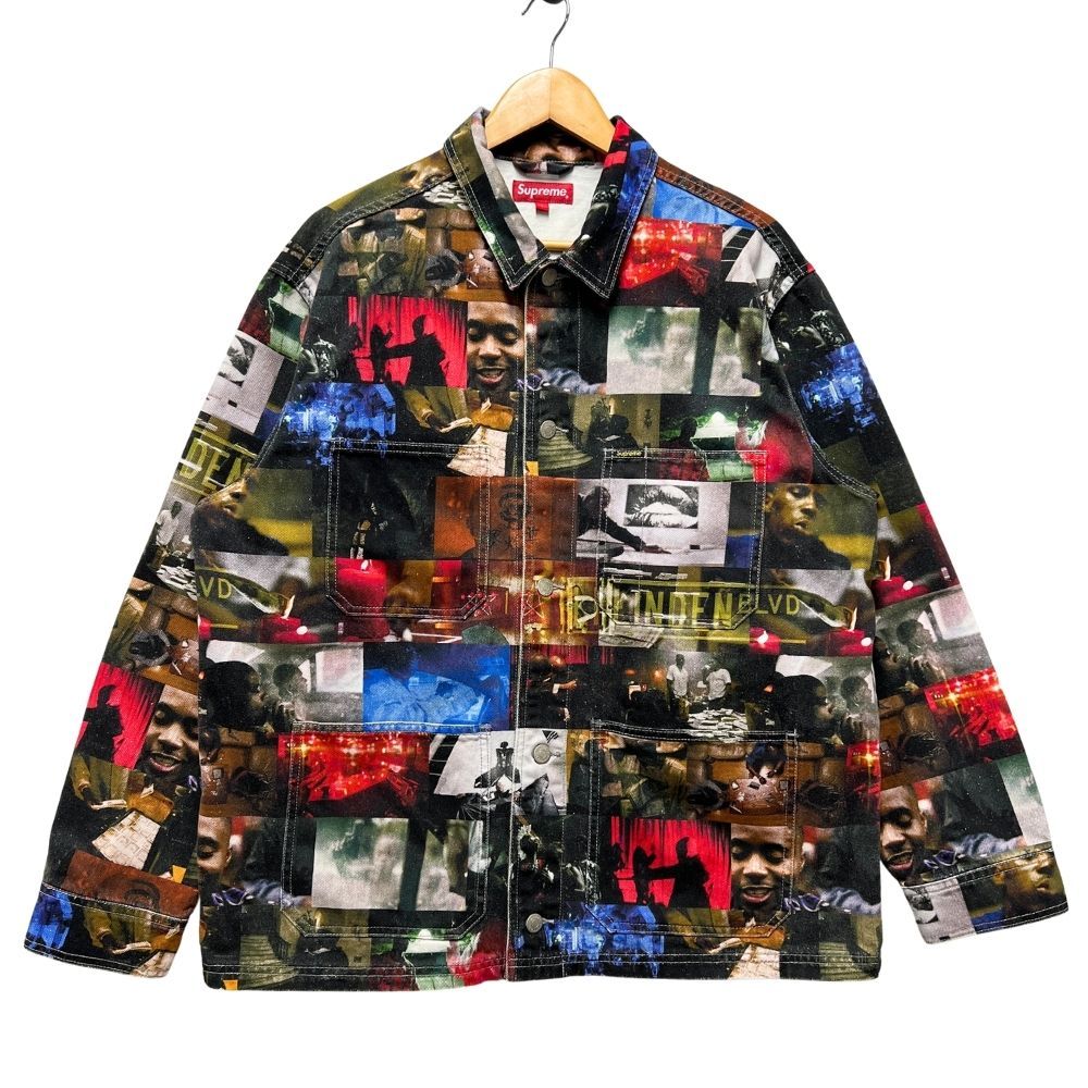 SUPREME シュプリーム 21AW Nas DMX Collage Denim Chore Coat