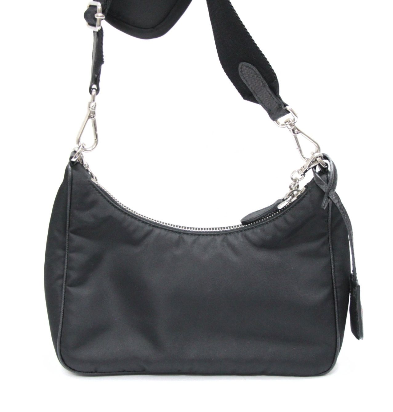 PRADA プラダ レッド三角ロゴ Re-Edition ショルダーバッグ ナイロン