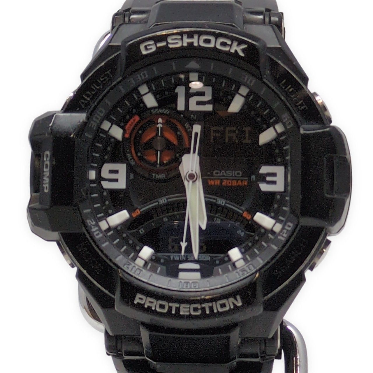G-SHOCK ジーショック CASIO カシオ 腕時計 GA-1000-1A SKY COCKPIT スカイコックピット アナデジ ブラック クォーツ 2013年2月