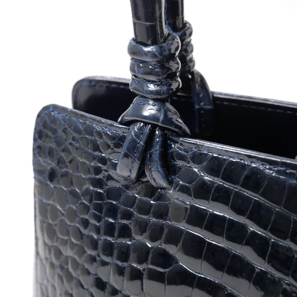 CROCODILE クロコダイル ハンドバッグ JRA認定 2WAY ショルダーバッグ