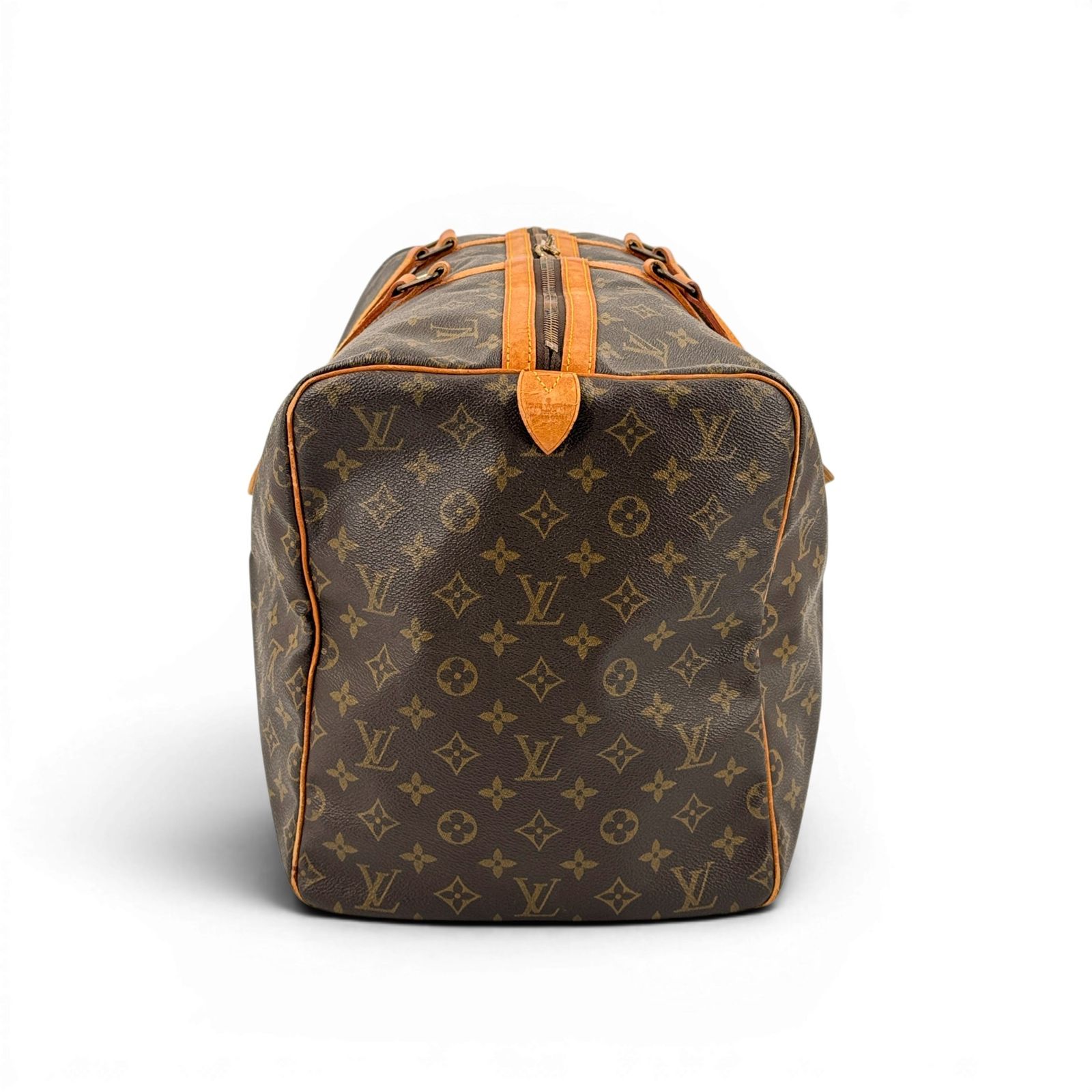 LOUIS VUITTON スープル55 ボストンバッグ　モノグラム LOUIS VUITTON サックスープル55 モノグラムキャンバス ブラウン