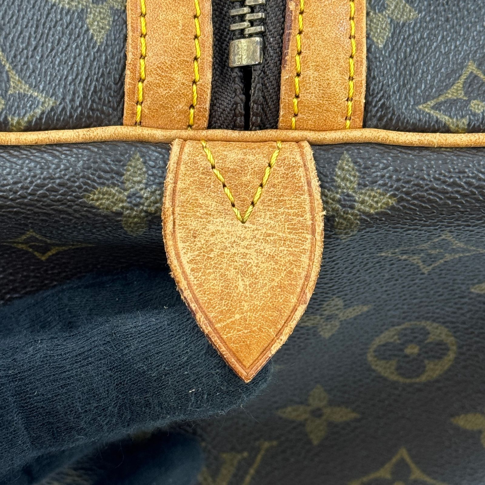 LOUIS VUITTON サックスープル55 モノグラムキャンバス ブラウン