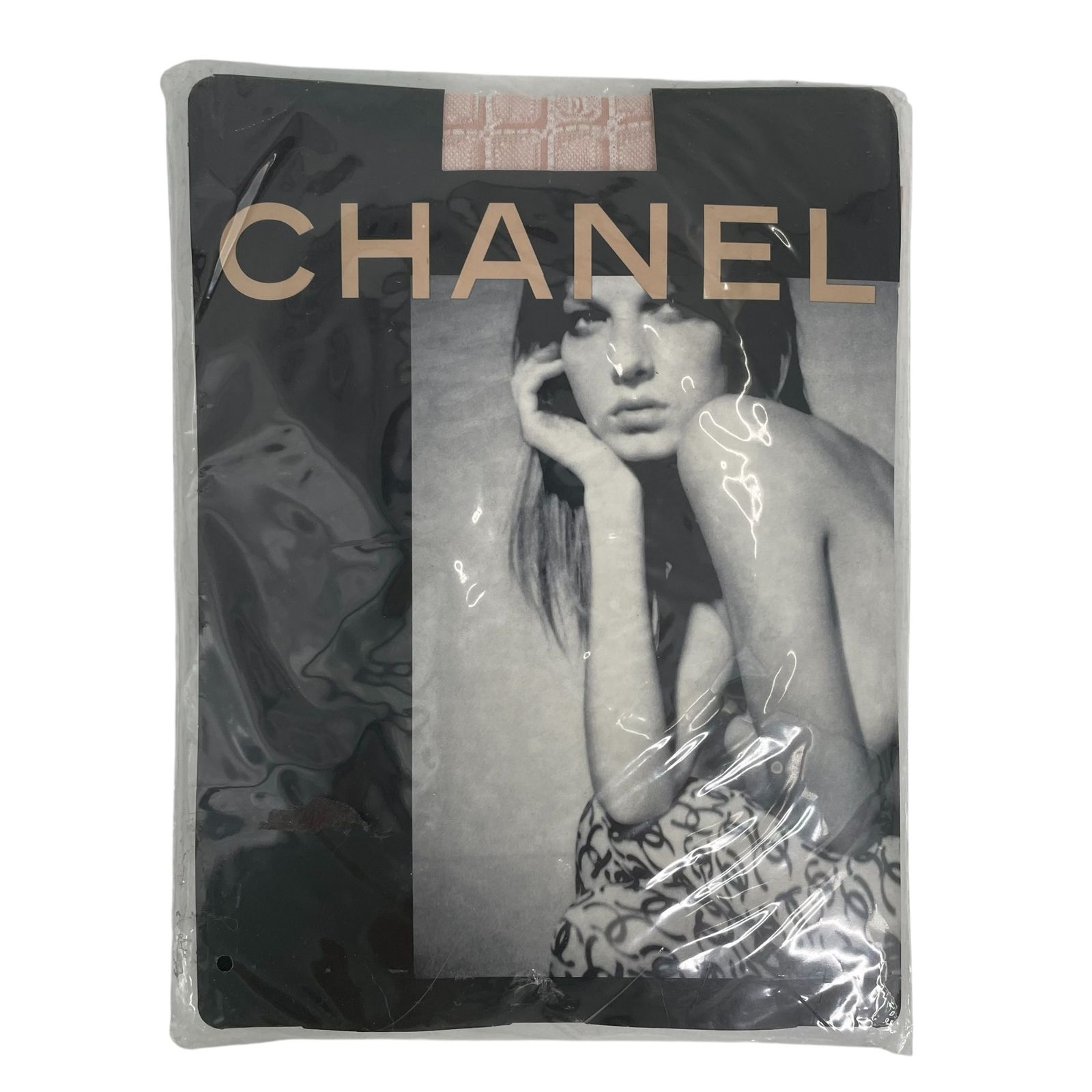 未使用品 CHANEL シャネル ココマーク ロゴ タイツ ストッキング