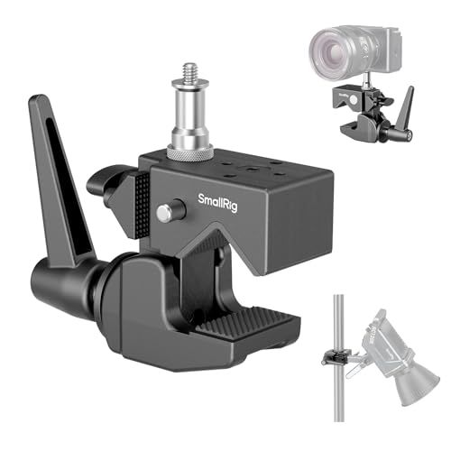 【新品】SmallRig スーパークランプ ビデオカメラ撮影用サポート キット 最大荷重15kg 5/8